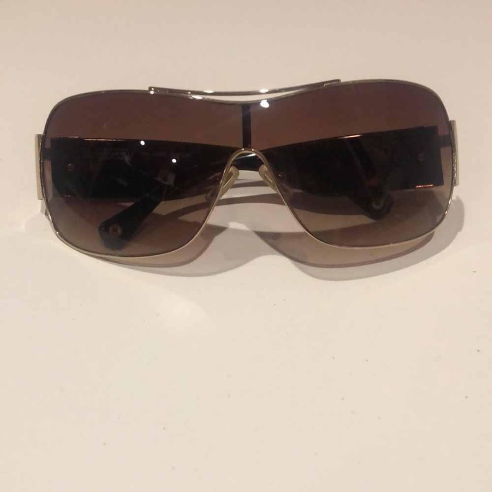 Coach shield sunglasses